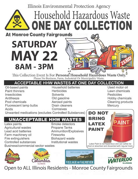 Columbia County hosts a hazardous waste collection day